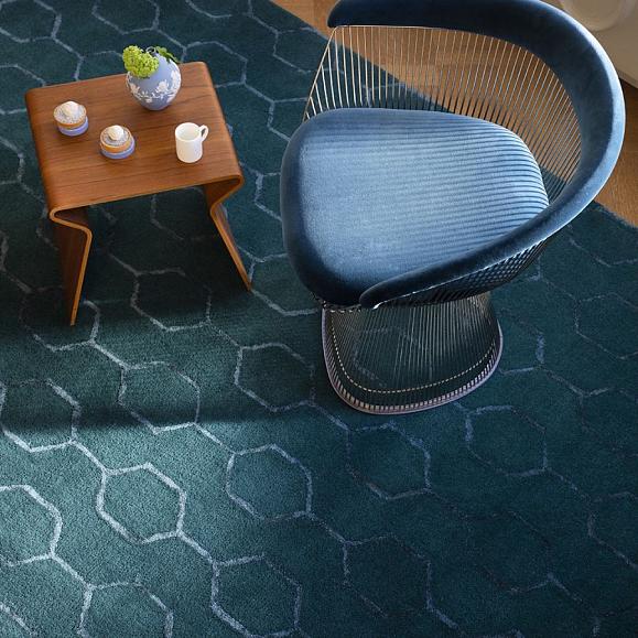 Ковер Wedgwood 39107 (120x180) Gio Teal 180 x 120 см