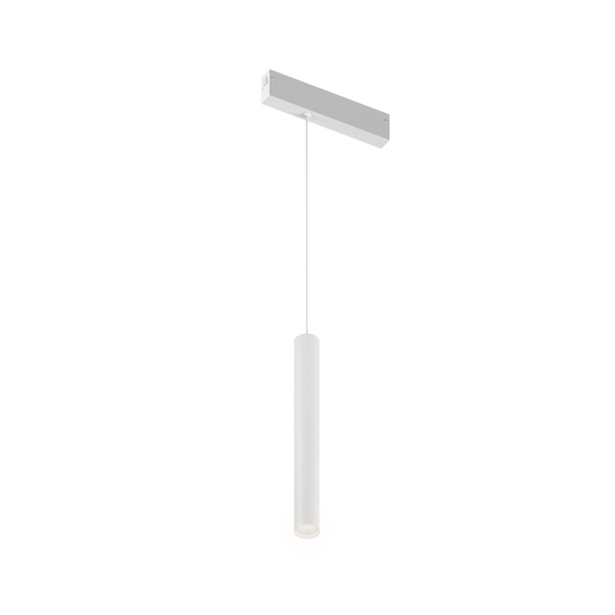 Трековый однофазный светильник Denkirs Simple Spot DK8108-WH