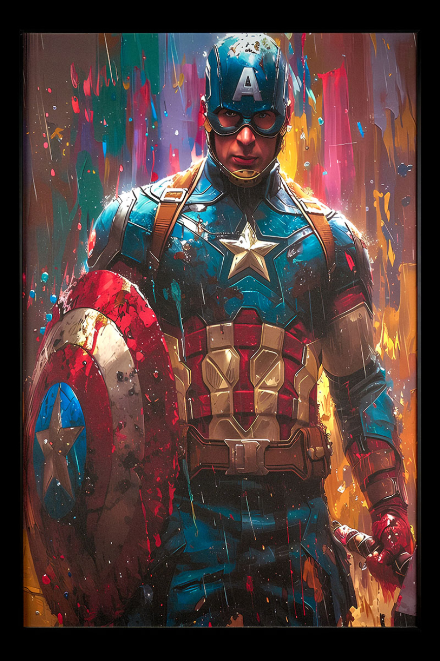 Картина Captain America TD190
