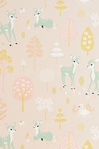 Обои Majvillan 125-03 Golden Woods Sweet Pink