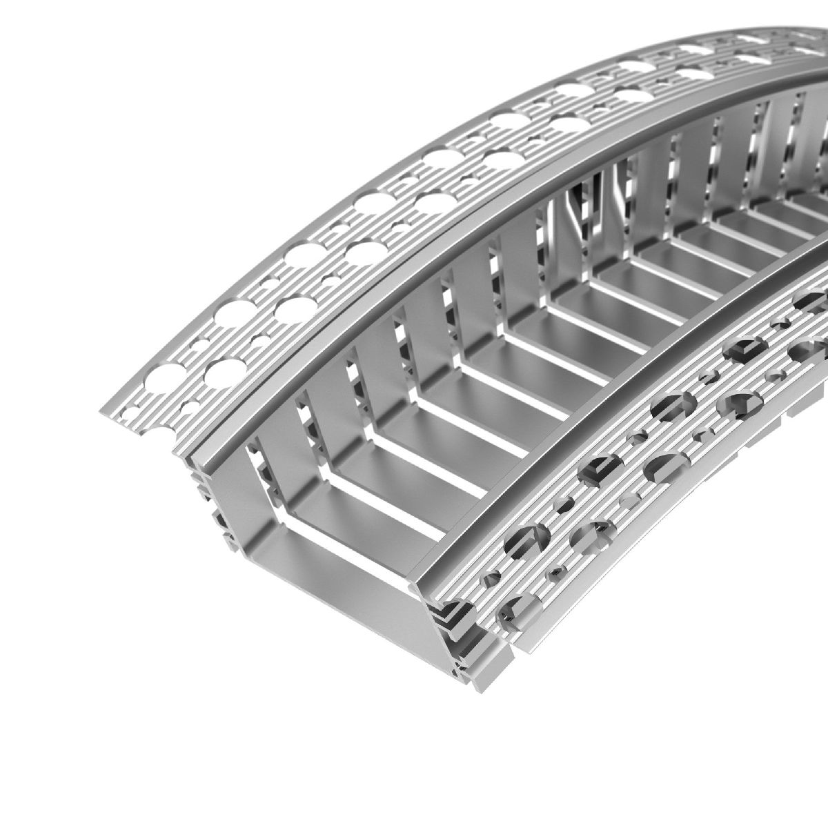 Профиль Arlight FANTOM-BENT-W49-TOP-2000 ANOD 046429