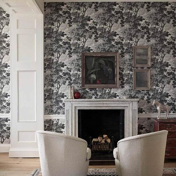 Обои Zoffany 310059 Richmond Park Charcoal