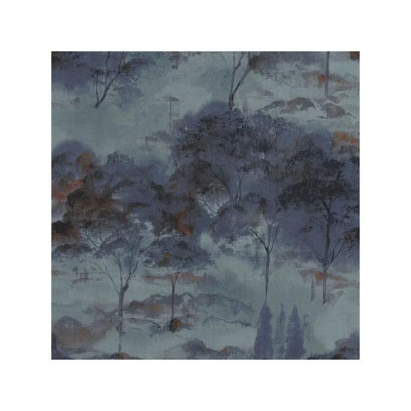 Обои Casadeco 89556811 Sila Bleu encre