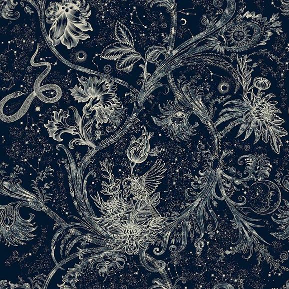 Обои Coordonne 8800027V Neo-Mithology Navy