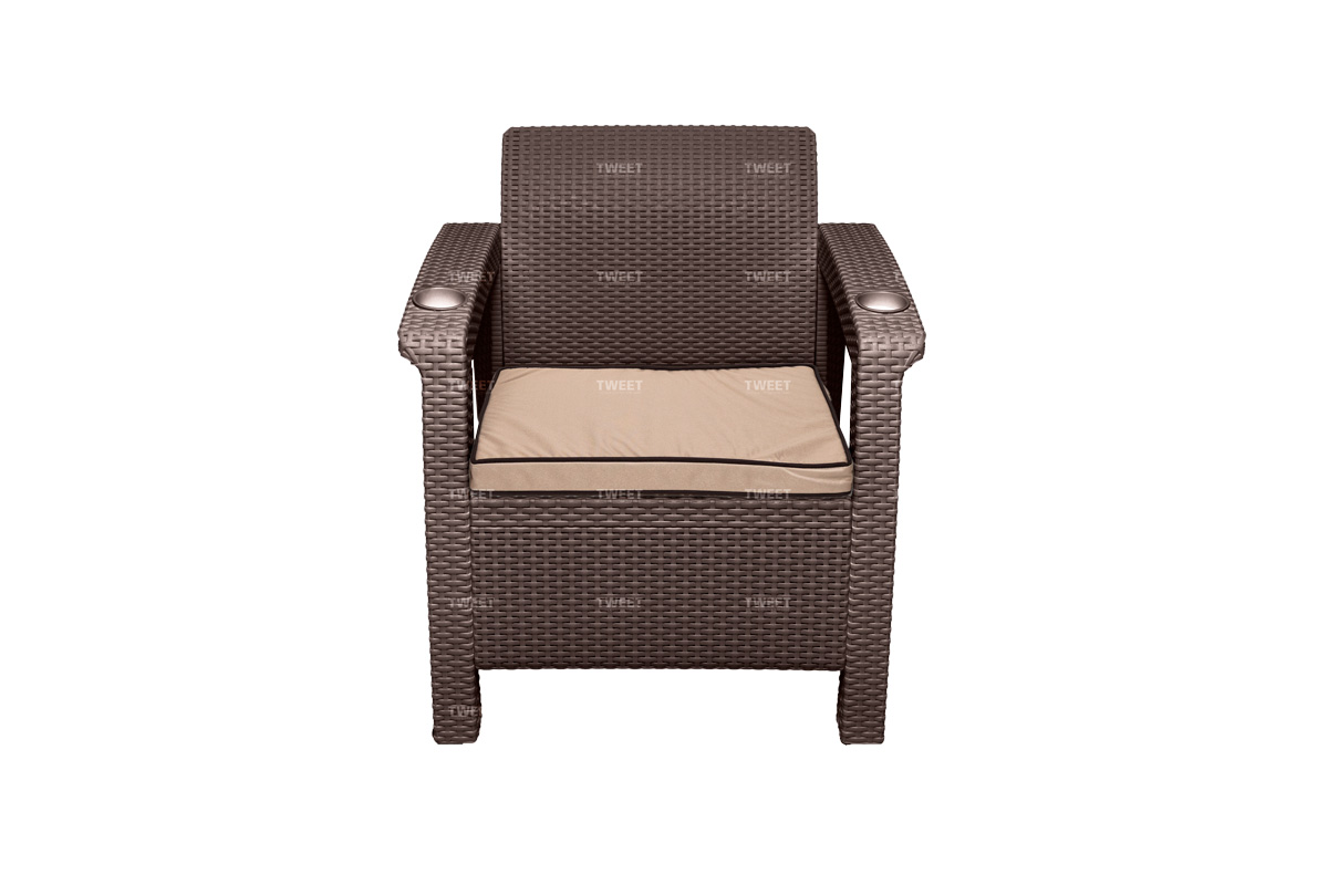 Комплект на балкон TWEET Balcony Set, цвет: венге