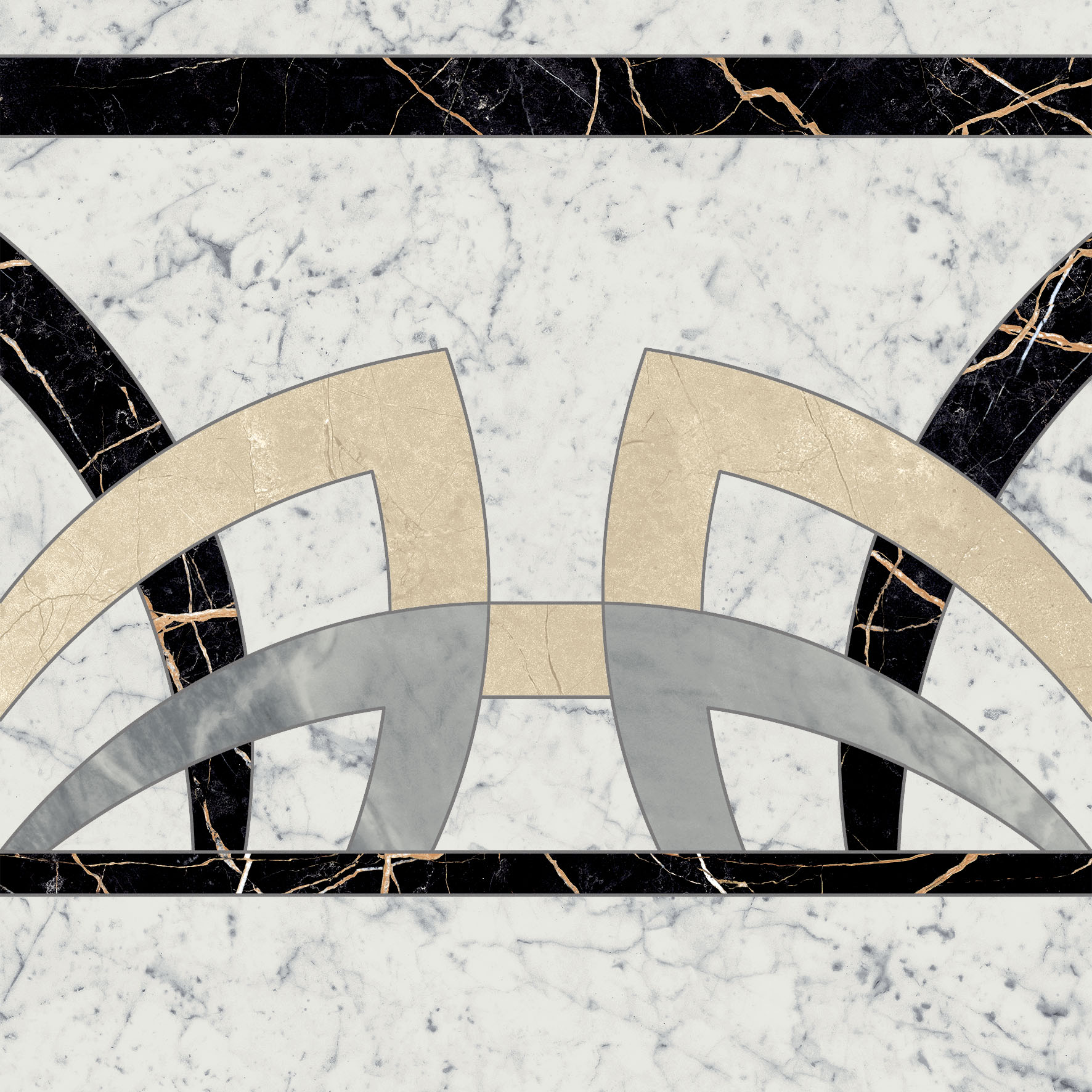 CHA.EXT.CARRARA ROSONE FASCIA