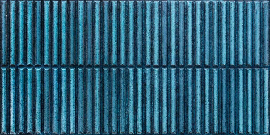 STRIPES BLUE GLOSSY RET 30X60