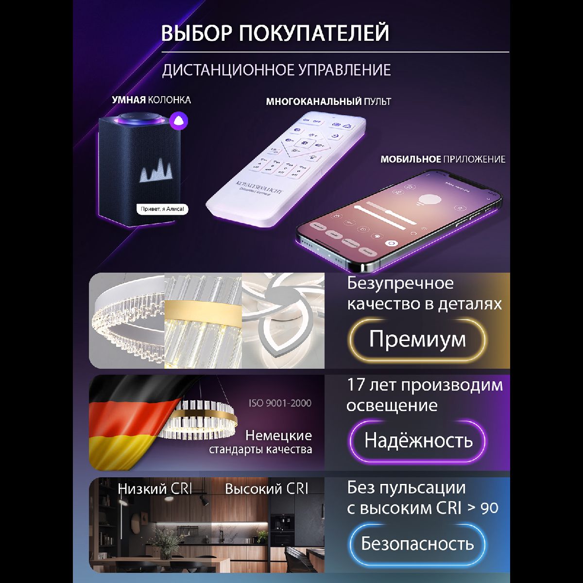 Потолочная люстра Natali Kovaltseva Olimp LED SMART 84005