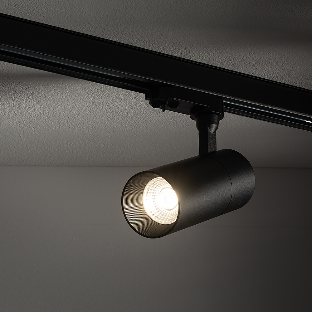 Трековый трехфазный светильник Nowodvorski Ctls Tinos Led Black 10396