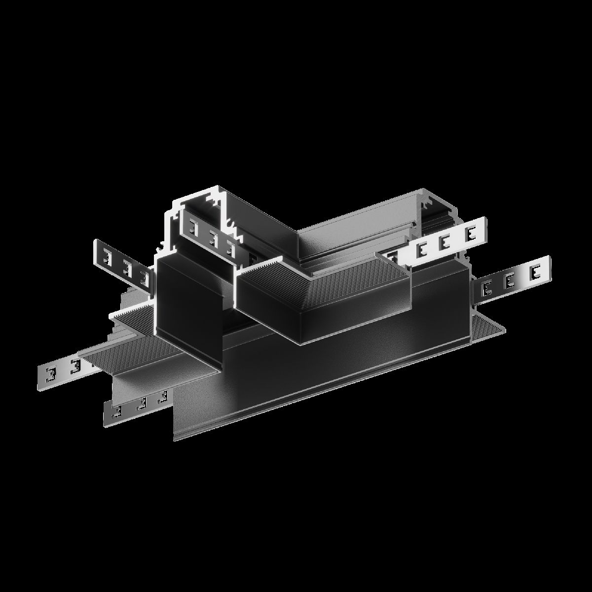 Угол-соединитель для магнитного шинопровода Maytoni Technical Magnetic track system Gravity TRA010CT-42B