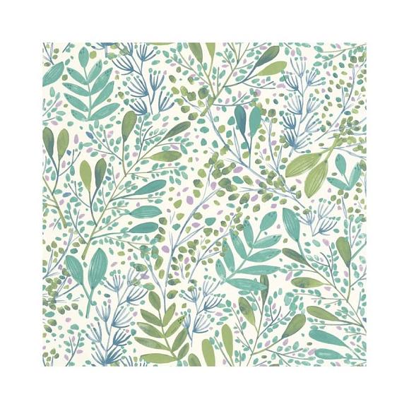 Обои Caselio 101690746 Green Life Joy Vert mauve