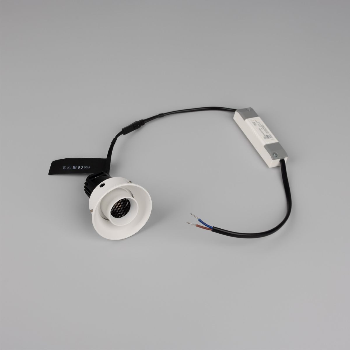 Светильник безрамочный Arlight DL-ROTARA-R63-6W Day4000 (Белый RAL9003, 36 deg, 230V) (IP20 Металл) 064948