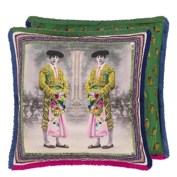 Подушка CCCL0662, Torero Twins, Mosaique, Christian Lacroix 50 x 50см