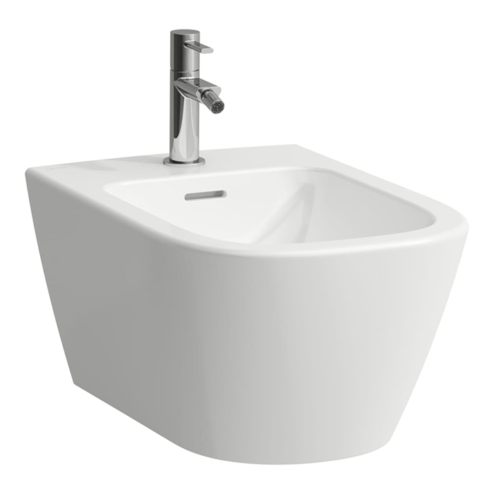 Laufen Meda Биде подвесное 54x36x27см., 1 отв., цвет: белый глянцевый
