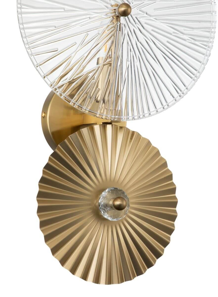 Настенный светильник Indigo Miele 12021/B/1W Brass V000023