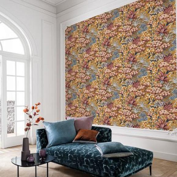 Обои Casamance 75080508 Alba Ambre/Bois De Rose