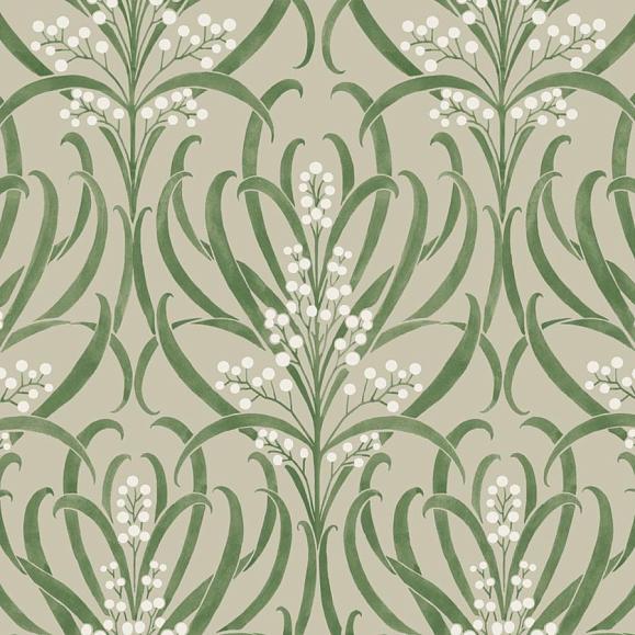 Обои York AC9144 Calluna Linen/White