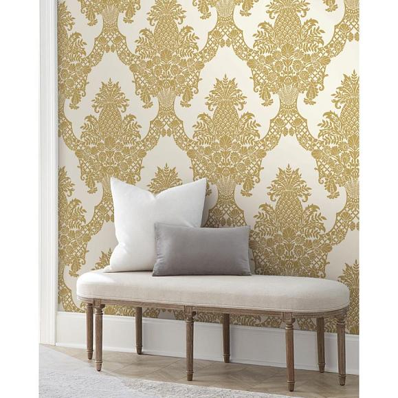 Обои York DM4971 Pineapple Gold