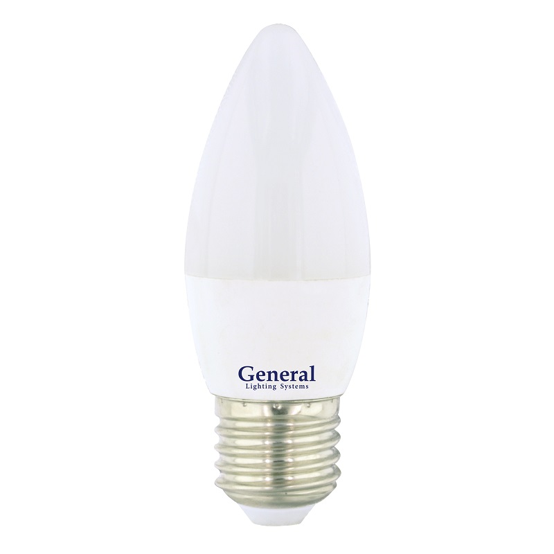 Светодиодная лампа General GLDEN-CF-7-230-E27-2700 650000