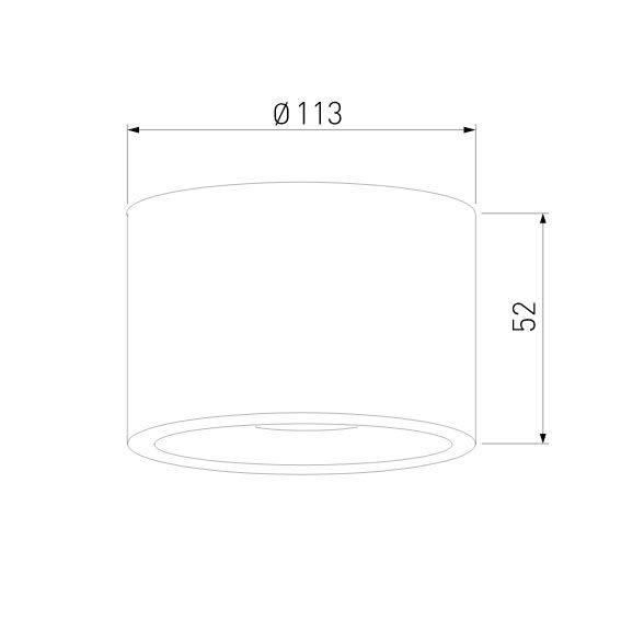 Уличный потолочный светильник Elektrostandard Light LED 35141/H черный 4690389180156 a057470