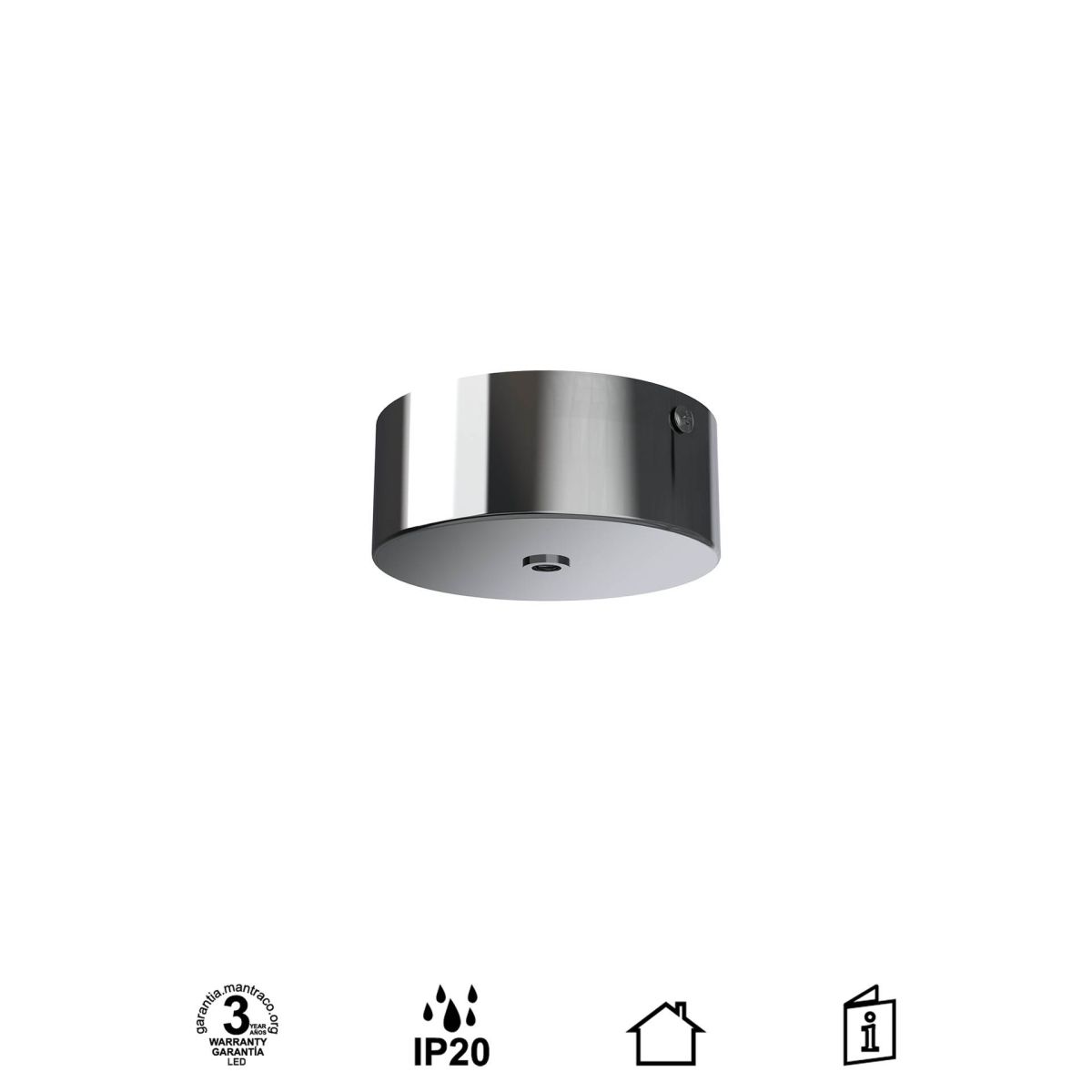 Основание потолочное 1L Mantra Modular Light Florones 9355