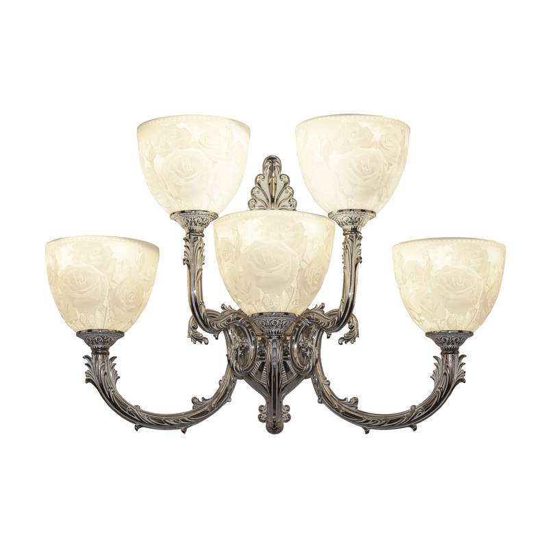 Бра Bohemia Ivele Crystal Florence 7109B15/3+2/210 NW P1 U Rose