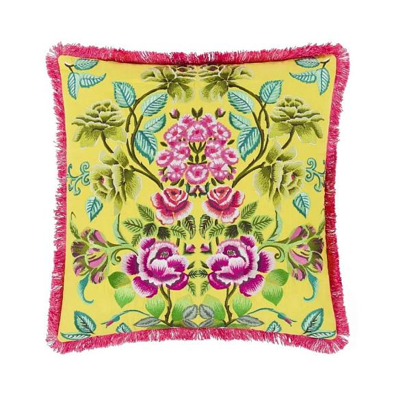 Подушка CCDG1505, Eleonora Embroidered, Alchemilla, Designers Guild 55 x 55см
