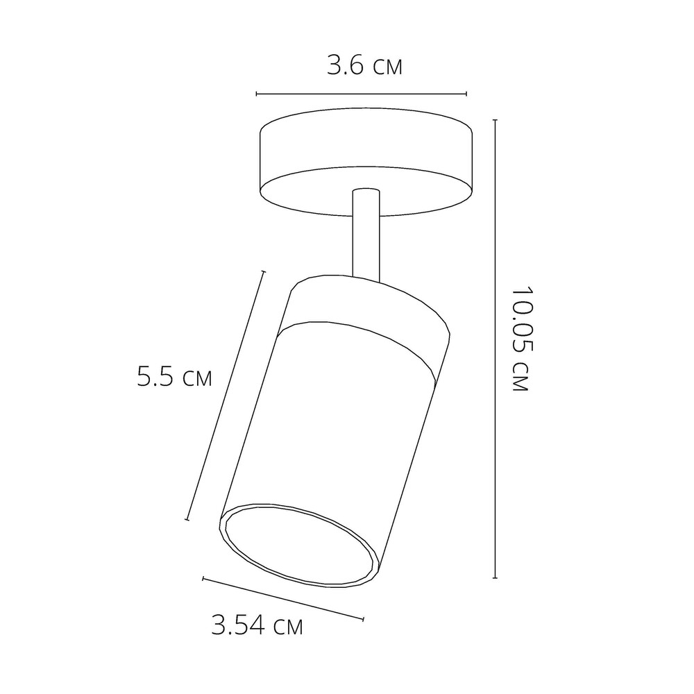 Подсветка для ювелирных изделий Arte Lamp Presto A6393PL-1BK