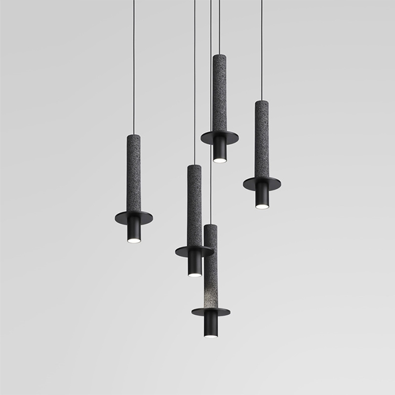 Подвесной светильник iLamp Lofty 10704P/1-D150 BK-GR