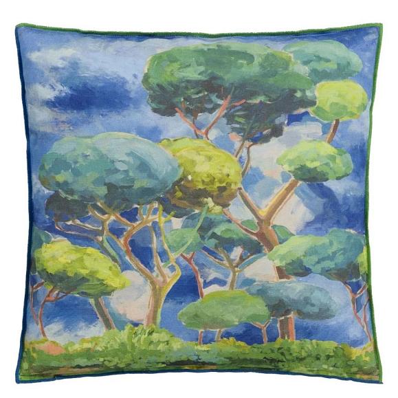 Подушка CCDG1580, Matsu Cotton, Cobalt, Designers Guild 50 x 50см