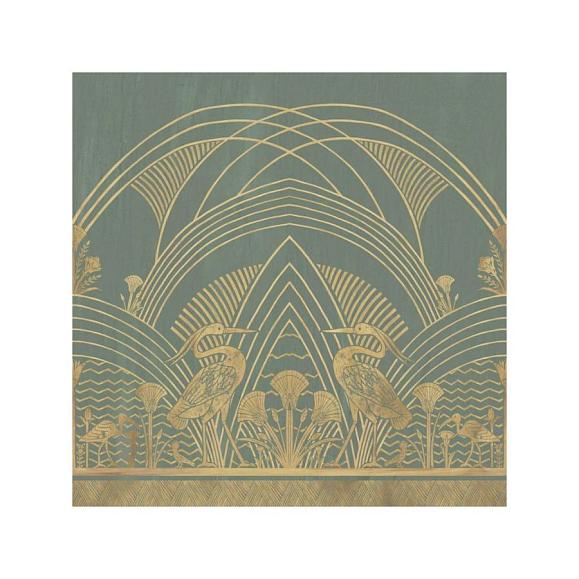 Панно Casamance 76193364 Éléphantine Lichen/doré