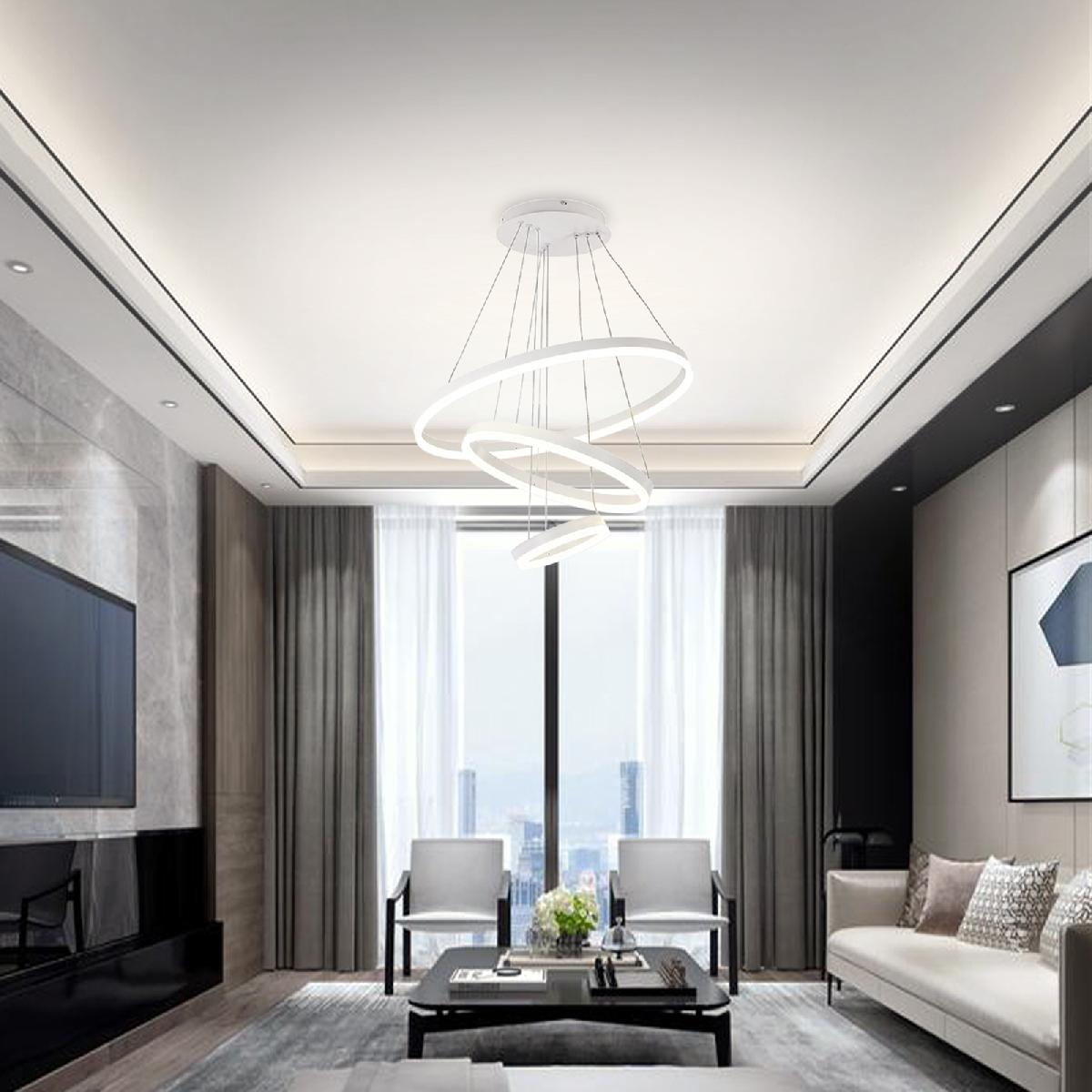 Подвесная люстра Natali Kovaltseva Oreol LED LAMPS 81277