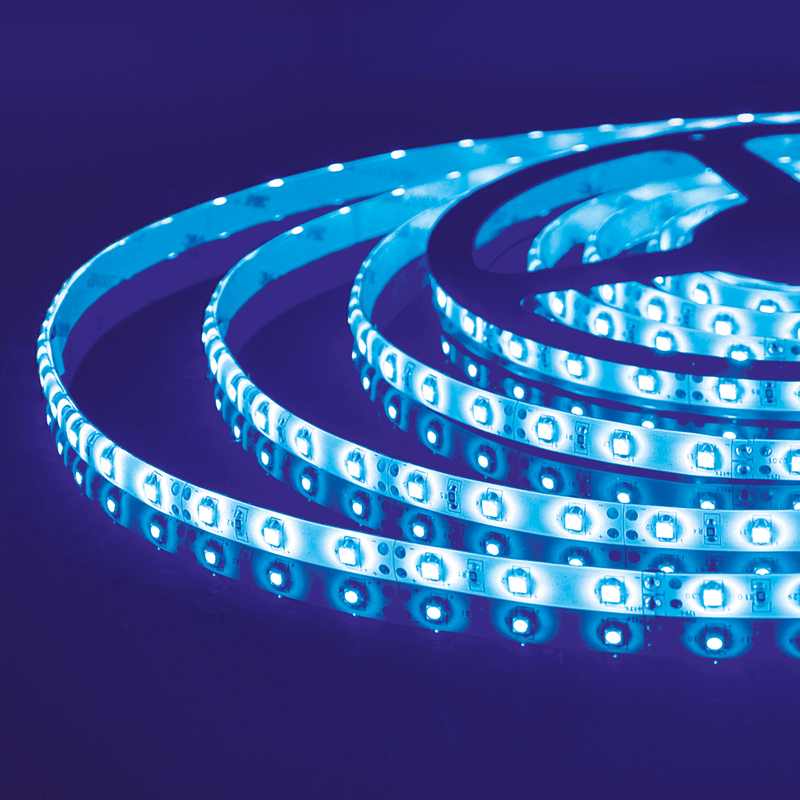 Светодиодная лента Elektrostandard 12V 4,8W 60Led 2835 IP65 синий, 5м 4690389124198 a040999