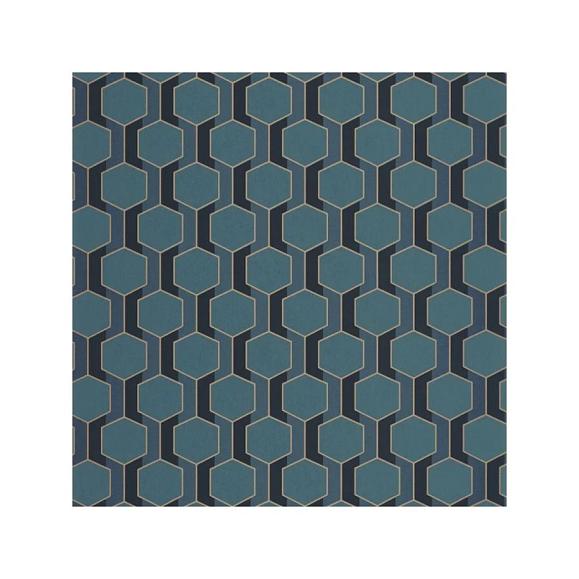Обои Casadeco 89306914 Hamilton Bleu paon