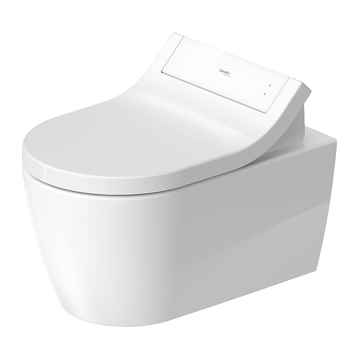 Duravit ME by Starck SensoWash Унитаз подвесной Rimless, вкл. крепление, с HygieneGlaze, цвет: белый