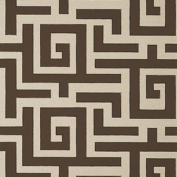 Обои Thibaut T13226 Tulum Brown
