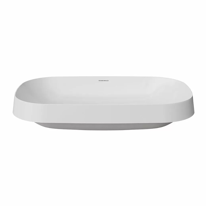 Kerama Marazzi Magica Раковина встраиваемая сверху, 65.5х42см., без отв., цвет: белый глянцевая