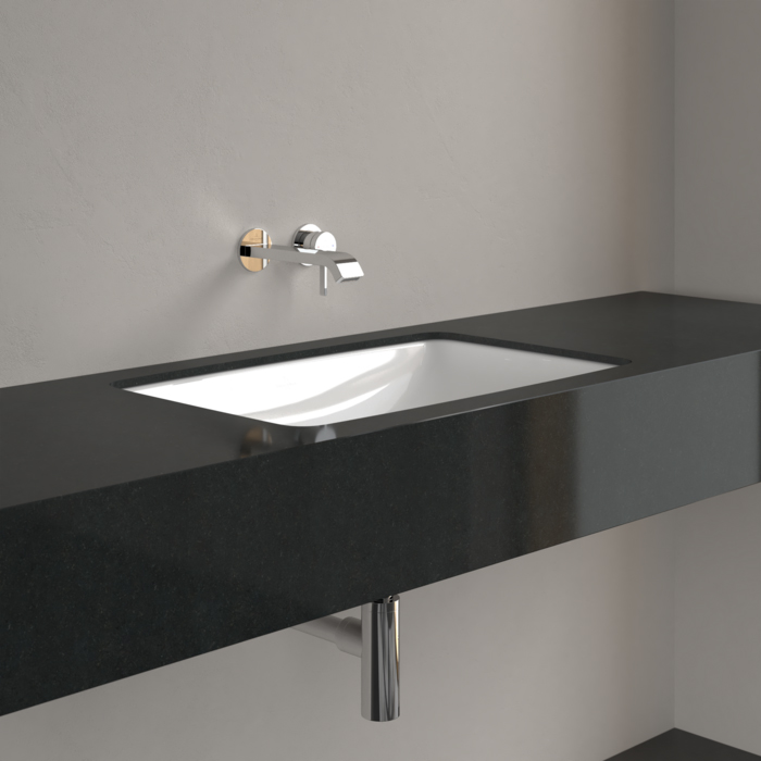 Villeroy&Boch Loop&Friends Раковина встраиваемая 61.5х38х18см., с переливом, цвет: альпийский белый