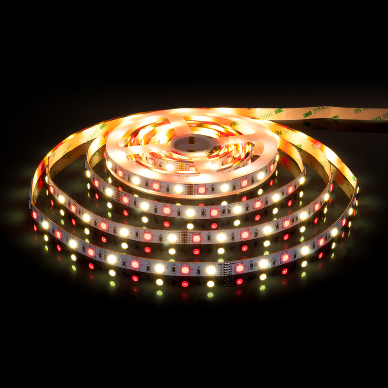 Светодиодная лента Elektrostandard 24V 14,4W 60Led 5050+5050 IP20 MIX RGB/дневной белый, 5м 4690389172267 a053729
