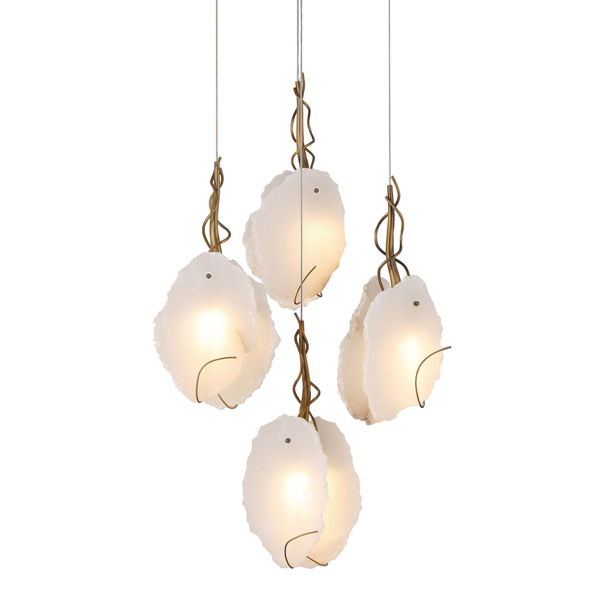 Подвесной светильник Delight Collection RP168421 RP168421-4 matt gold bronze