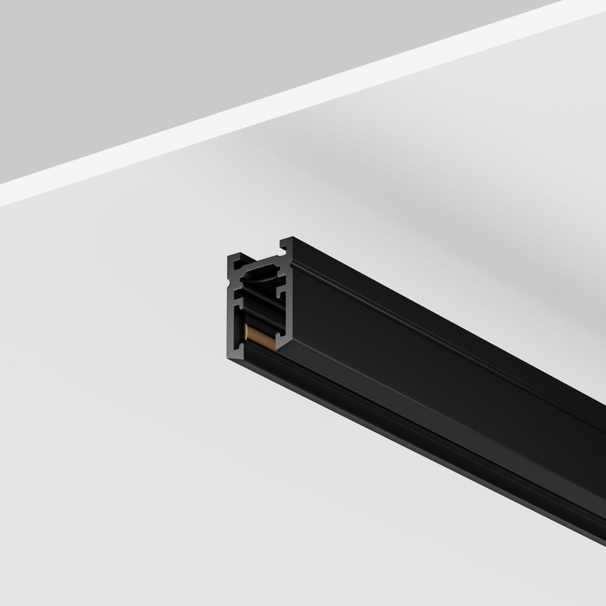 Шинопровод магнитный накладной/подвесной Maytoni Technical Busbar trunkings Levity TRX184-111B-1