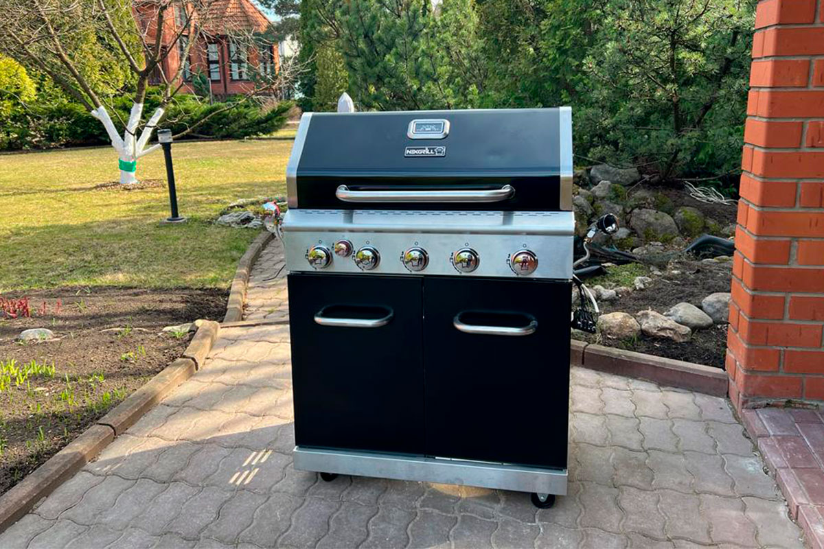 Газовый гриль Nexgrill Deluxe GRIZZLY 5B