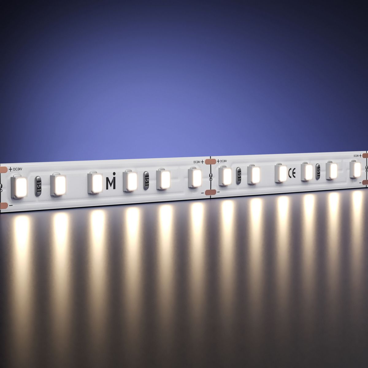 Светодиодная лента Maytoni Led Strip 24В 2835 9,6Вт/м 3500К 5м IP 20 201329