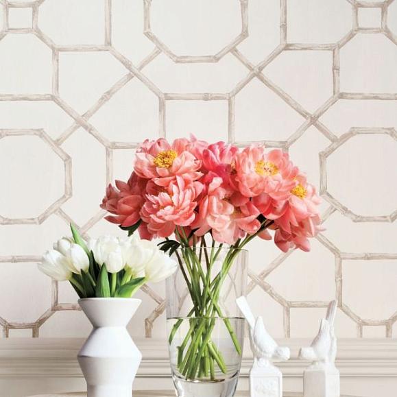 Обои Thibaut T13675 Arbor Flax