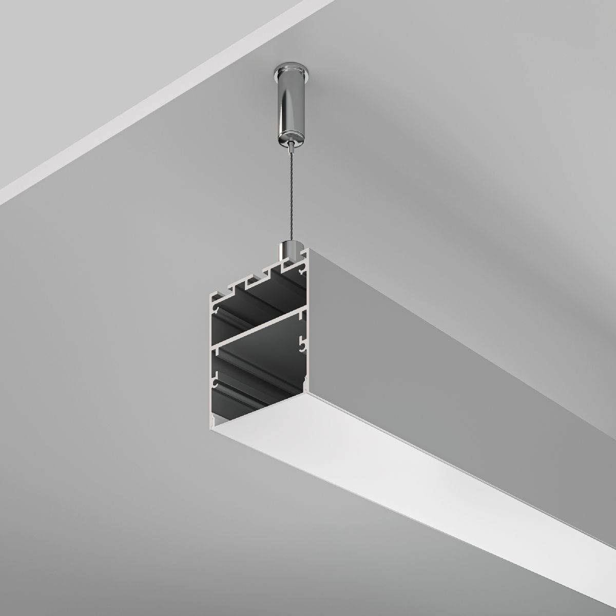 Алюминиевый профиль Maytoni Led strip ALM-5050-S-2M