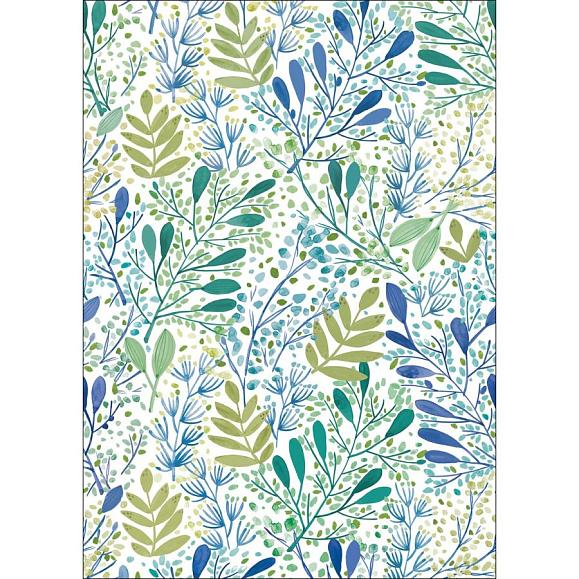 Панно Caselio 104707003 Wild Grass Vert Blanc