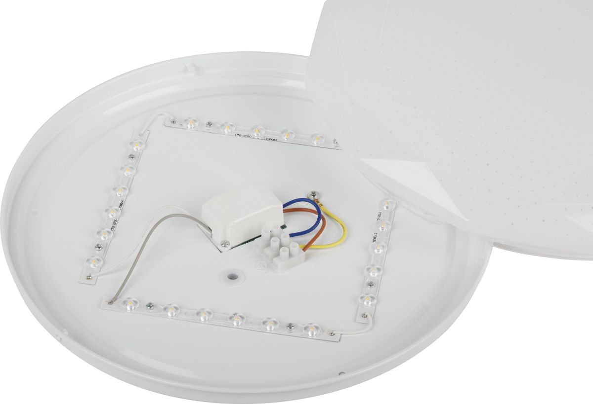 Потолочный светильник Эра Классик без ДУ SPB-6 WH 36W-6,5K Slim Sparkle Б0069790