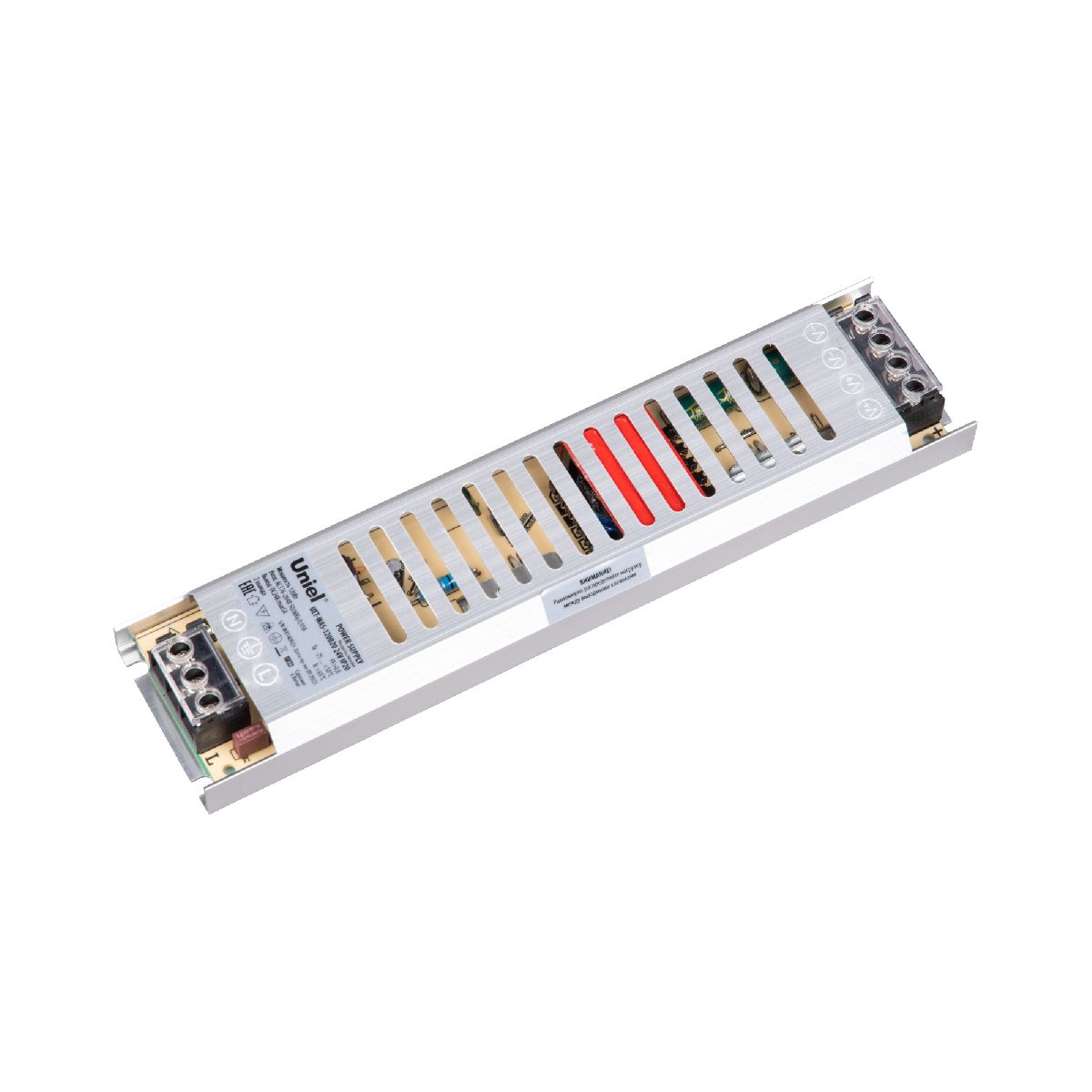 Блок питания Uniel 120Вт DC24В 5А IP20 UET-WAS-120B20 24V IP20 UL-00010261