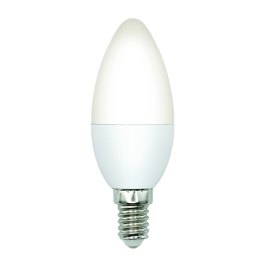 Лампа светодиодная Volpe Optima LED-C37-7W/4000K/E14/FR/SLS UL-00008798