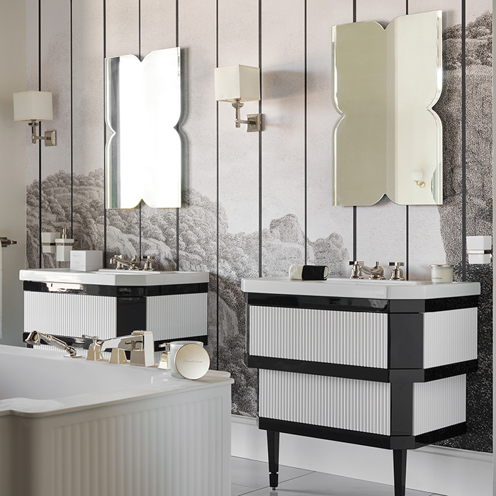 Devon&Devon Papillon Зеркало 50xh80см., с фацетом, декоративное